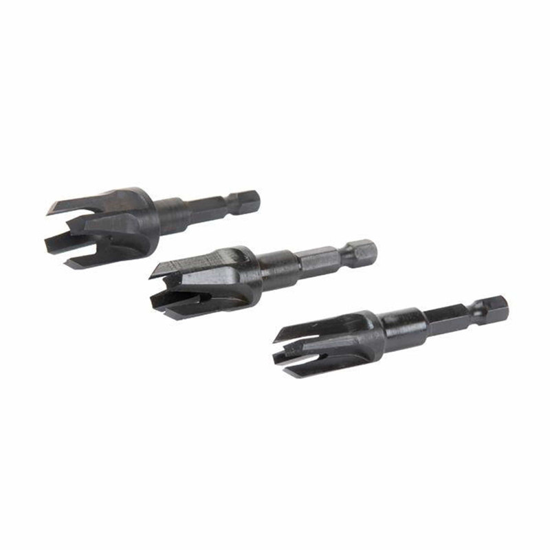 Tapered Plug Cutter - Diameter:Set- Multiple Sizes